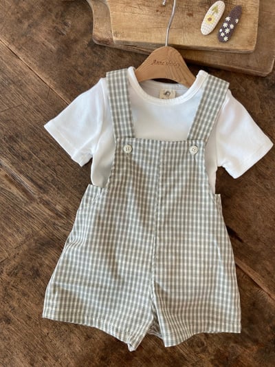 Anne Shirley12｜(1y-5y) 1色素面排扣上衣10