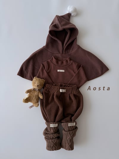 AOSTA56｜(6m-5y) 小標中高領上衣18