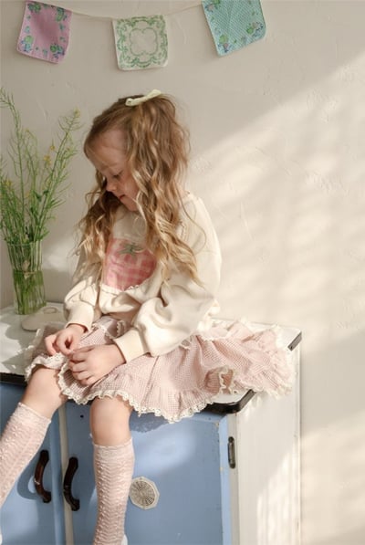 FLO33｜(75-140) 3色蕾絲無根長襪8