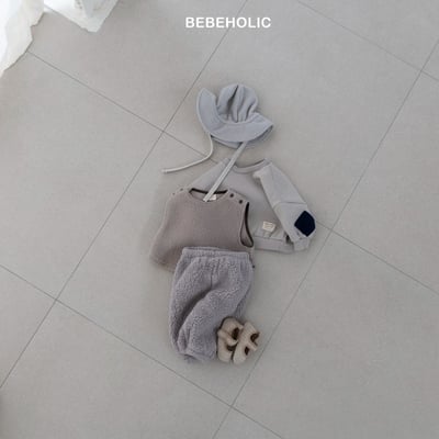 Bebe holic46｜(3m-18m) 拼布內刷毛休閒上衣18