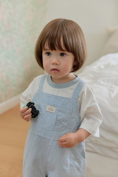 onu40｜(70cm-115cm) 牛仔吊帶褲12