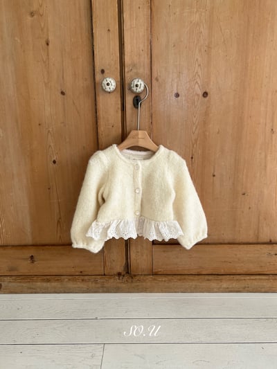 S0.U11｜(12m-M)  針織折邊鈕釦外套9