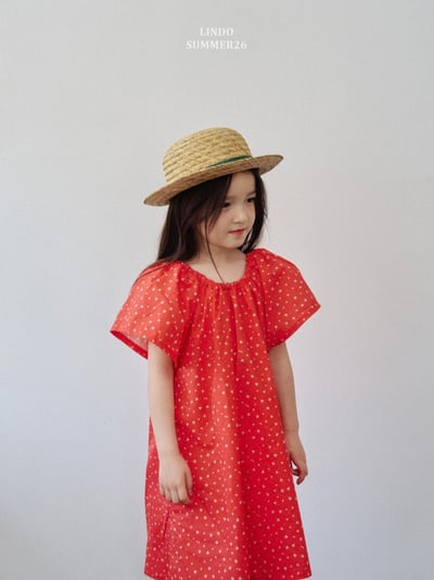 Lindo54｜(80-125) 碎花洋裝13