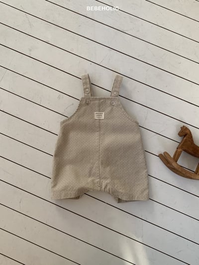 Bebe holic55｜(6m-18m) 波點小兔吊帶包屁褲15