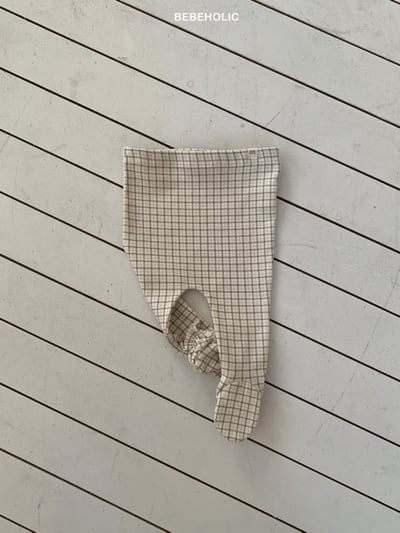 Bebe holic62｜(3m-18m) 細格紋褲襪3