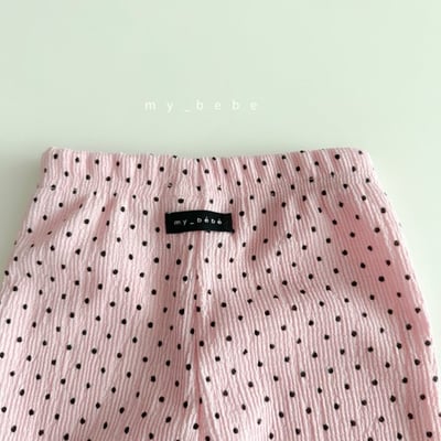 my_bebe29｜(80-120cm) 波點喇叭褲4