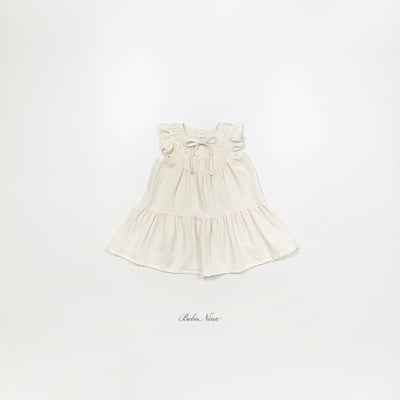 bebe nine42  (65cm-115cm) 2色氣質蕾絲領洋裝5