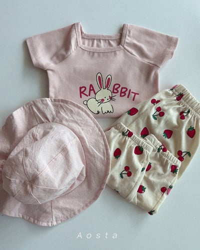 AOSTA27｜(6m-5y) 2款小兔兔方領上衣14