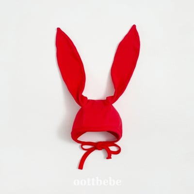 Oottbebe31｜(Free) 糖果色兔耳綁帶帽2