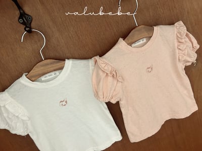 Valubebe 04｜(65-90cm) 公主泡泡袖上衣5