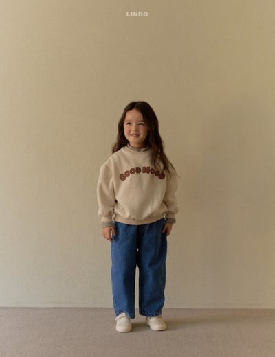 Lindo36｜(80cm-125cm) 經典直筒牛仔褲11