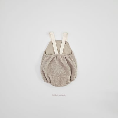 bebe nine03 (65cm-75cm) 2色刷毛吊帶包屁衣16