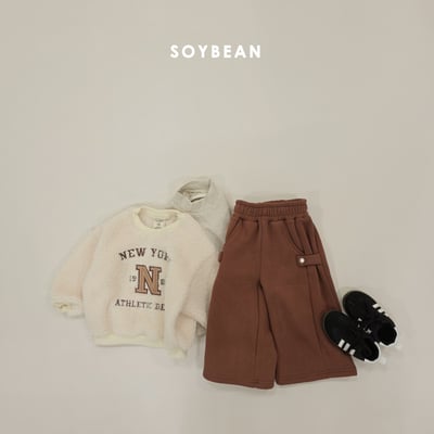 Soybean36｜(75cm-118cm) 英字刷毛上衣9