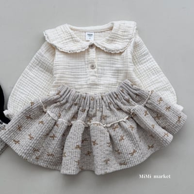 mimi market24 (65-85cm)  蝴蝶結蛋糕裙4