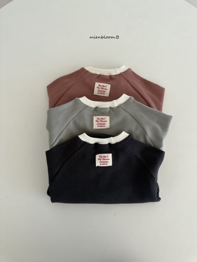 Bloom.b48｜(0m-18m) 撞色華夫格包屁衣2