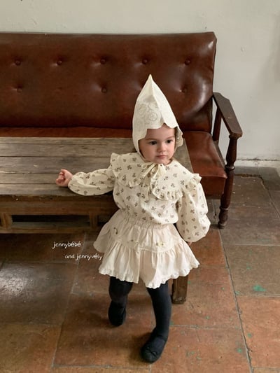 JE473｜(73-100cm) 玫瑰花蕾絲邊包屁裙14