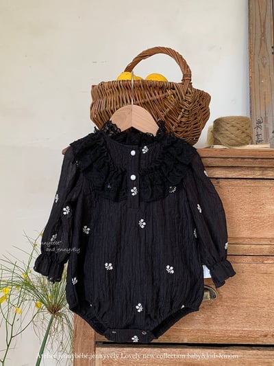 JE575｜(66-90cm) 赫本風包屁衣1