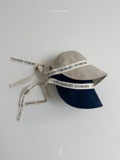 Atomeme15｜(70-110) logo緞帶遮陽帽12