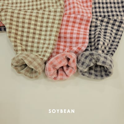 Soybean02｜(75cm-118cm) 格紋家居套裝3