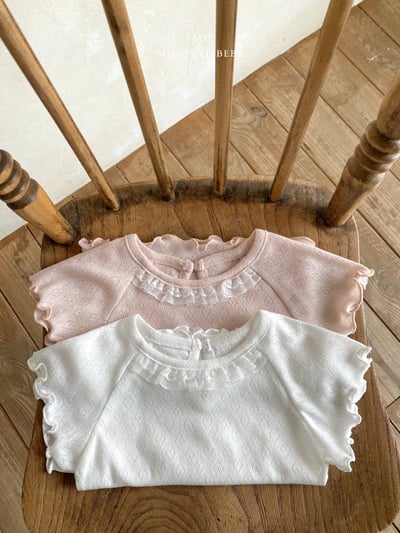 Mon petit13｜(73-118cm) 愛心透氣蕾絲上衣11