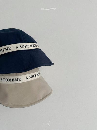 Atomeme15｜(70-110) logo緞帶遮陽帽8