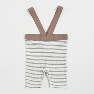 Oottbebe03｜(0m-12m)  背帶條紋打底褲6