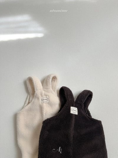 Atomeme23｜(70cm-110cm) 羊羔毛吊帶褲16