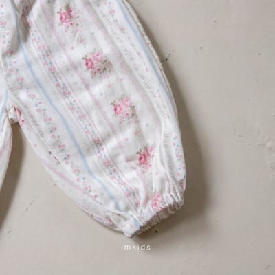 M-KIDS28｜(65-115cm) 印花縮口棉褲5