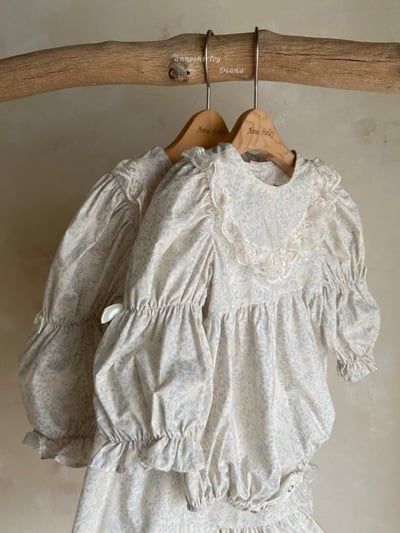 Anne Shirley08｜(1y-5y) 1色蕾絲碎花公主洋裝6