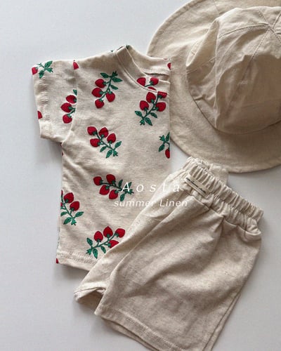 AOSTA20｜(6m-5y) 2款亞麻夏季短袖上衣17