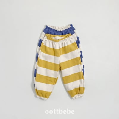 Oottbebe58｜(1y-7y)   條紋拼色套裝4