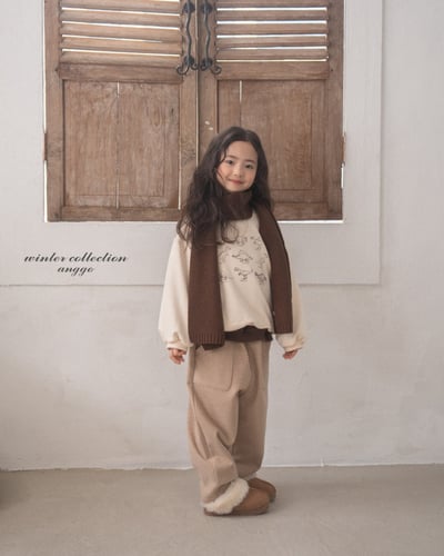 anggo21｜(75cm-120cm) 雙口袋簡約棉褲7