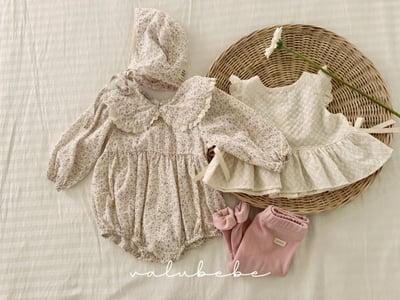 Valubebe22｜(65-90) 荷葉袖邊背心16