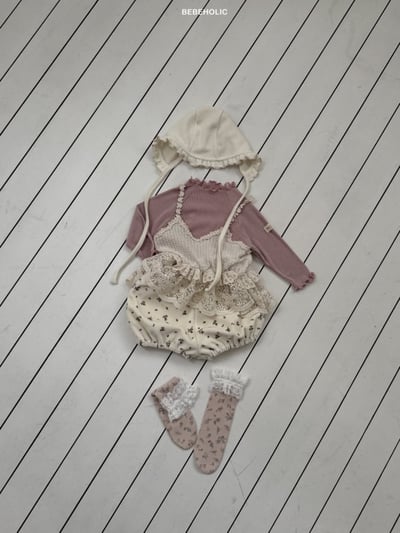 Bebe holic33｜(3m-18m) 木耳邊上衣14