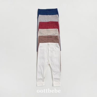 Oottbebe36｜(1y-7y) 	休閒素色1+1居家服套裝(兩件組合)3