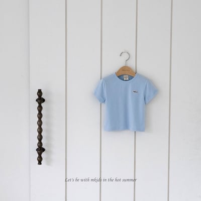 M-KIDS31｜(65-115cm) HELLO印花上衣2