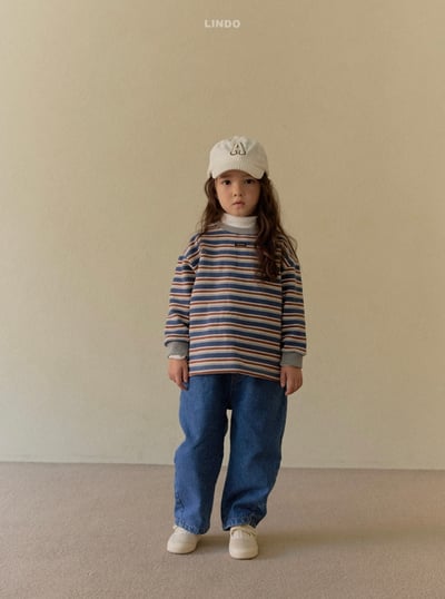 Lindo78｜(80cm-125cm) A字母燈芯絨棒球帽23