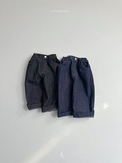 Atomeme01｜(70-110) 夏季牛仔直筒褲8