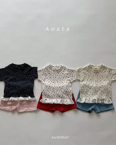 AOSTA08｜(6m-5y) 7色小標口袋短褲6