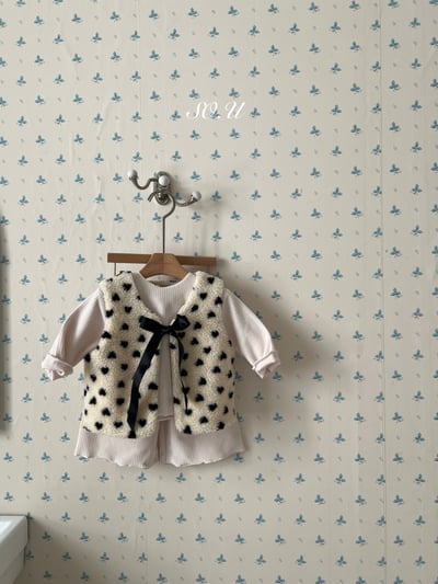 SO.U14｜(12m-M)  愛心刺繡背心9