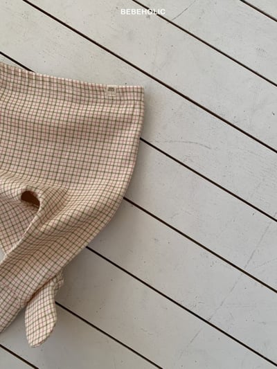 Bebe holic62｜(3m-18m) 細格紋褲襪13