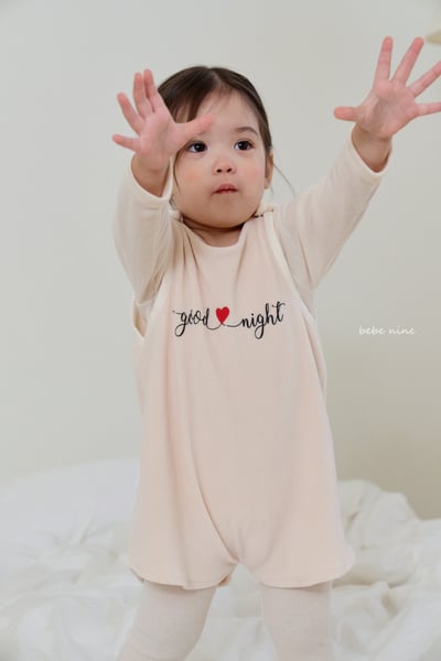 bebe nine49 (75cm-105cm) 2色晚安防踢背心4