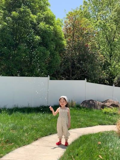 JE51｜(73-120cm) 碎花吊帶連身褲5