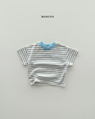 Bonito56｜(75cm-125cm) 2色變色條紋上衣3