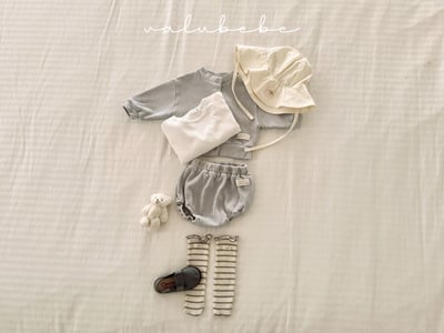 Valubebe26｜(65-90) 華夫格開襟外套6