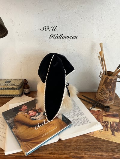 SO.U01｜(Free)  絨毛兔耳朵帽11