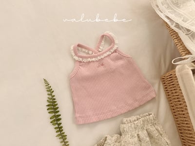 Valubebe 07｜(65-90cm) 蕾絲細肩背心7