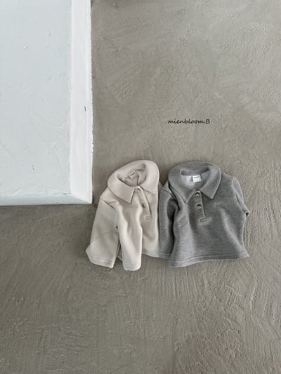 Bloom.b23｜(0m-24m/85cm-125cm) 簡約有領上衣4