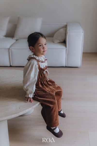 ROA10｜(80cm-120cm) 2色洋氣碎花長袖上衣6