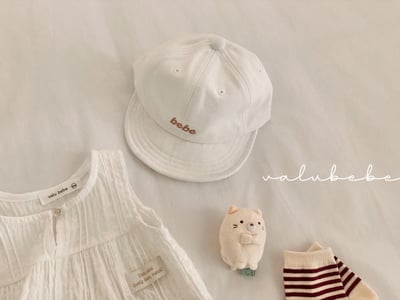 Valubebe 80｜(Free) 棉質鴨舌帽11
